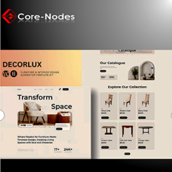 Decorlux – Interior Design Elementor Template Kit is a versatile template kit designed specifically for interior designers