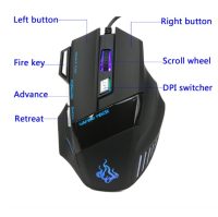 Glow game mouse is