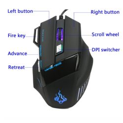 Glow game mouse is