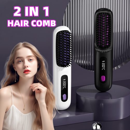 2 In 1 Straight Hair