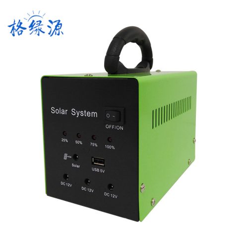 Home Portable Solar Power System 20W High Power AC DC Solar Generator Photovoltaic Power Generation