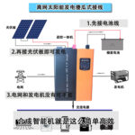 5000W solar power generation system, 5KW photovoltaic generator Hybrid Solar inverter complete set