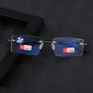 Fulao new model reading glasses wireless slice glasses, frameless lenses, comfortable to carry, direct supply from the manufacturer