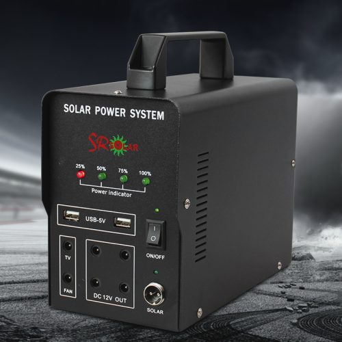 [New Model] Solar DC Lighting Mini System Outdoor Portable Power Bank Home Mini Generator