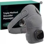 Smart heated massage shoulder pad, mugwort hot compress, knee massager, electric knee, shoulder, elbow therapy device, vibration massager