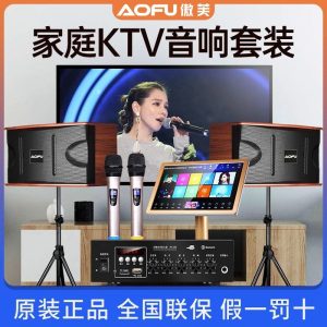 Aofu Family KTV Sound Set Home Theater Living Room Karaoke All-in-One Karaoke Machine Karaoke Speaker Full Set