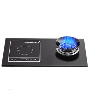 Ke Kitchen Good Wife Gas Electric Dual-purpose Gas Stove Built-in Liquefied Gas Stove Induction Cooker Integrated Household Double Stove