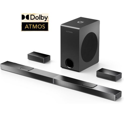 Amazon 5.1 Two-Channel Soundbar Dolby Atmos Home Theater Surround Sound System Nova S80
