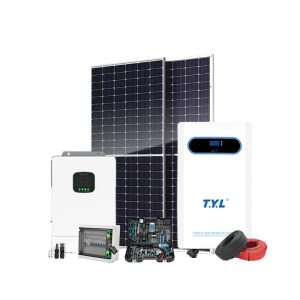 Solar generator home 220v photovoltaic power generation system A complete set of self-generated self-consumption off-grid solar system