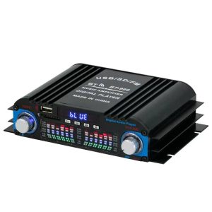 Source factory high-power mini mini amplifier for home and car 12V audiophile HiFi audio Bluetooth amplifier