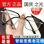 Smart Reading Glasses Automatically Adjust Degrees and Zoom