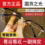 Smart Reading Glasses Automatically Adjust Degrees and Zoom