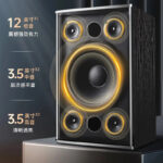 Amoi home ktv audio set, jukebox full equipment, cinema home karaoke