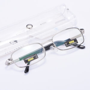 Factory direct sales of glass reading glasses with film coating, optical glass green film reading glasses, nickel copper full-frame reading glasses