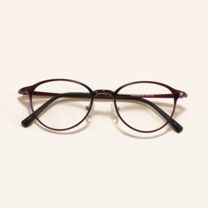 1144 ultra-light tungsten carbon plastic steel myopia glasses frame ins men's and women's literary small oval frame student optical mirror