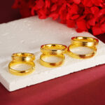 Vietnamese sardines, male and female couples, rings, gypsophila, tail rings, frosted simulation jewelry, wedding fake hardware