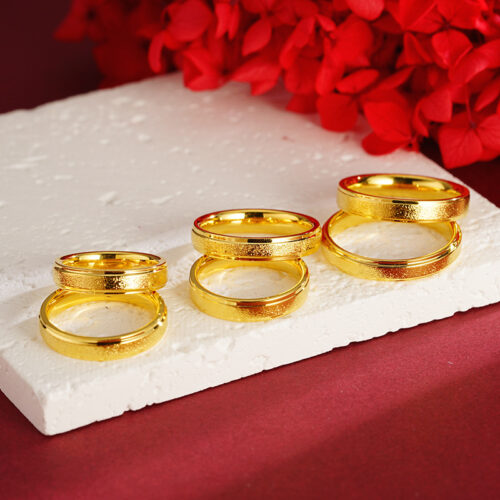 Vietnamese sardines, male and female couples, rings, gypsophila, tail rings, frosted simulation jewelry, wedding fake hardware
