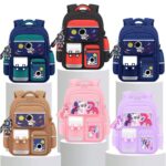 Cross-border explosive Hokage primary school student schoolbag 136th grade reduced burden and spine protection large-capacity boys' girls' children's schoolbag