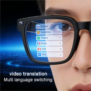 2026 New Smart Glasses 800W Smart Translation HD Music Video Voice Call Translation Bluetooth Glasses