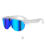 New smart glasses, Bluetooth cycling, AI voice assistant, photo and video photos, blue light blocking sunglasses, sunglasses G5