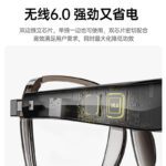 Cross-border AI translation XG92 Bluetooth glasses headphones, wireless 6.0 stereo Bluetooth headphones, cycling sunglasses