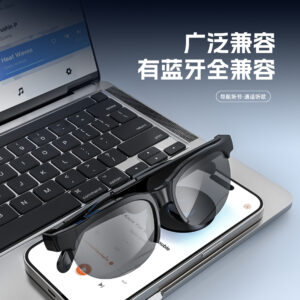 2026 Cross-border Hot Product: Smart AI Translation Bluetooth Glasses, Sunglasses, Cycling Sports Calls, Wireless Audio Glasses