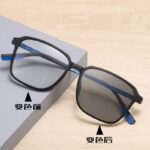 Progressive multifocal dual-purpose reading glasses color-changing anti-blue light reading glasses day and night reading glasses