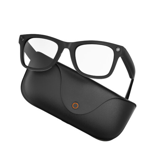 MT5 ULTRA (AIbuds charging case, 800W anti-shake, recording, AI image recognition, translation, Bluetooth call smart glasses).