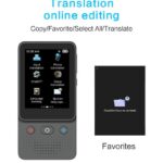 T21 Intelligent Translator Overseas Conference Text Voice Photo Translation Accurate Offline Translator Equipment Wholesale