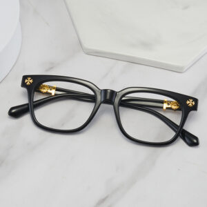 New sunglasses for men and women outside Europe and the United States, square frames, Kejia flat glasses, classic travel fashion optical glasses 2273