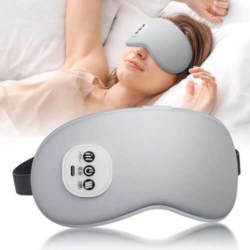 Smart sleep light-blocking eye mask, fatigue device, massage sleep device, hot and cold compress in Japan, cross-border bestseller, dual-use heating and ice compress