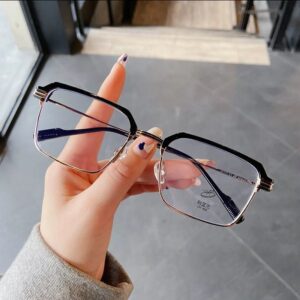 Sven science and engineering male myopia glasses ruffian, handsome anti-blue light optical square frame goggles, student female big face slimming trend