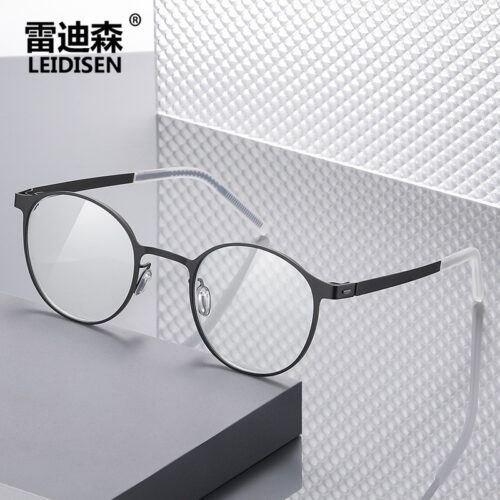 IP electroplated blue light blocking glasses, intelligent translation, interchangeable legs, Bluetooth fixed vision glasses, compatible with myopia glasses frame 7954