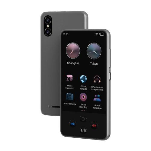 S85pro intelligent voice translator, multi-language precise offline translator, travel, study, meetings, and foreign trade