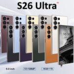 The Meizi S26 Ultra cross-border phone features a 7.3-inch ultra-large screen 5G Android octa-core dual SIM dual standby smartphone