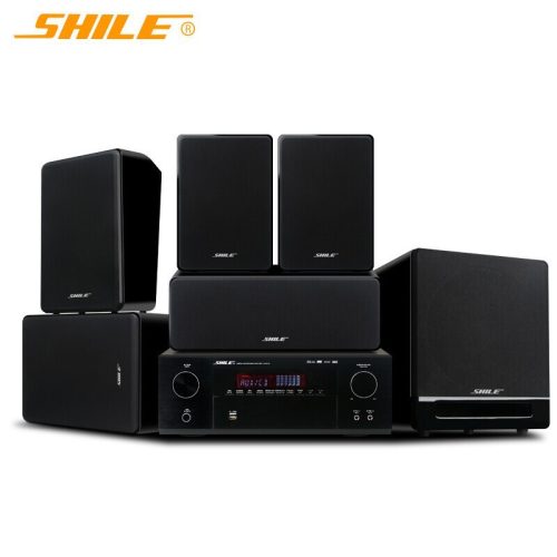 Shile Home KTV System 3D Sound Home Theater 5.1 HD Audio & Video 480W Amplifier AV6612C