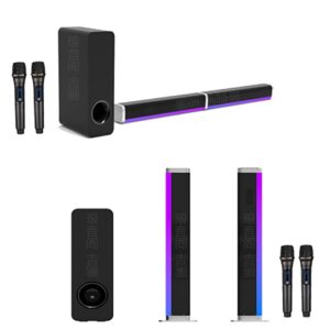 Y7 New Dual-Section Detachable Wireless 2.1 Soundbar Soundbar Home Theater KTV Speaker