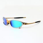 Cross border outdoor trend polarized sunglasses for men and women retro gold cycling and driving sunglasses
