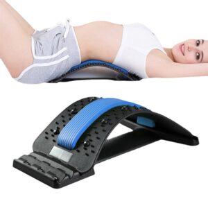 Lumbar stretch traction massager, lumbar disc herniation, acupuncture massager, lying cushion, spinal lumbar orthosis