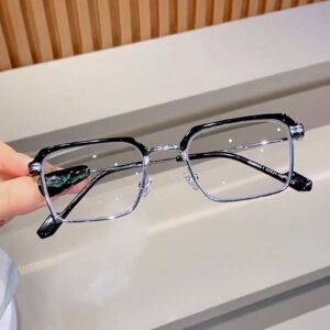 Sven science and engineering male myopia glasses ruffian, handsome anti-blue light optical square frame goggles, student female big face slimming trend