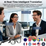 O1CN01LnV3ZP1F24czM5egR_2216266080428-0-cib.jpg Cross-border M02S smart glasses 8MP camera real-time translation Bluetooth call AI glasses smart glasses