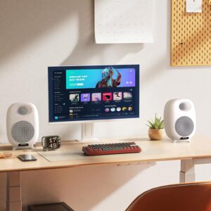 Hi-fi 3-inch active speaker, two-way bookshelf speaker, audiophile, stereo home high-end audio