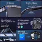 O1CN01QXE5WI1QiAnMTFxvS_2216613512009-0-cib.jpg Smart glasses 800W photo and video simultaneous interpretation Bluetooth call ai smart glasses