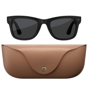 MT5 Ultra smart glasses 8 million pixels camera AI real-time translation music Bluetooth calls with charging compartment
