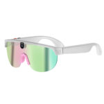 New smart glasses, Bluetooth cycling, AI voice assistant, photo and video photos, blue light blocking sunglasses, sunglasses G5