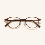 1144 ultra-light tungsten carbon plastic steel myopia glasses frame ins men's and women's literary small oval frame student optical mirror