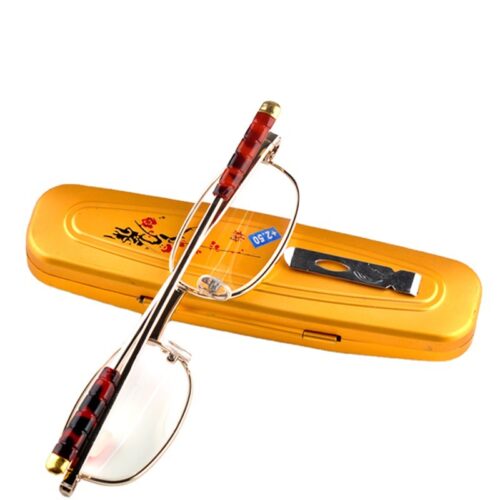 Metal small frame glass-coated optical lenses for men and women winter plum reading glasses 502 artistic vintage oval frame plum blossom