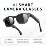 JS03PRO Smart AI Glasses 12MP HD Camera with cutting-edge technology: image translation, video recording, calls, and photography