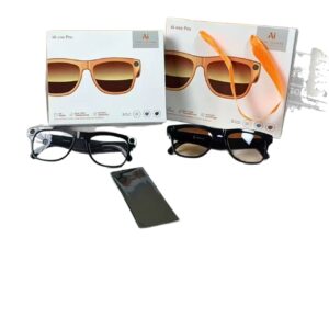 The new AI smart glasses XKONEPRO feature wireless voice control for photography and translation with 800W cutting-edge technology