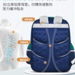 Dudu Monkey Backpack for Primary School Students, Grades 1 for Grades 6-12, Grades 1-3-6 for boys and girls, ultra-light weight reduction and spine protection